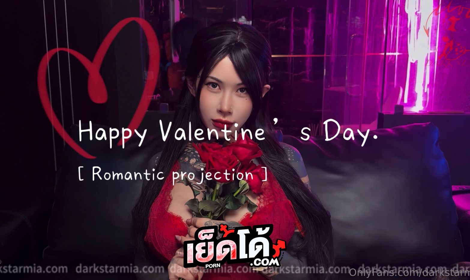 คลิปหลุด น้องมีอา Bigcatmia สาวสวยชาวจีน อ่อยยั่วเย็ดโชว์เรือนร่าง เอาดอกกุหลายลูบหี ฉลองวาเลนไทน์ นมใหญ่หุ่นโคตรดีน่าเย็ดจัด